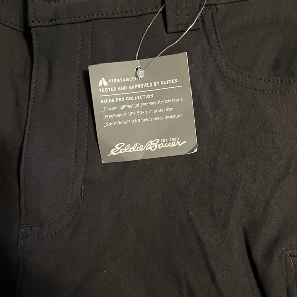 NWT Eddie Bauer WR Guide Short size 12 Black hiking shorts - Picture 3 of 8